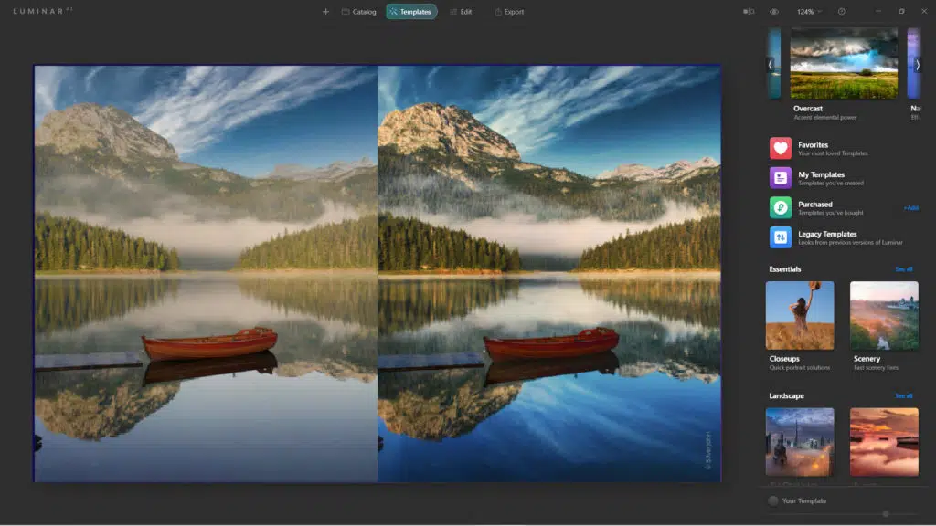 Luminar AI - best ai photo editing software