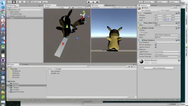 Unity 3D.