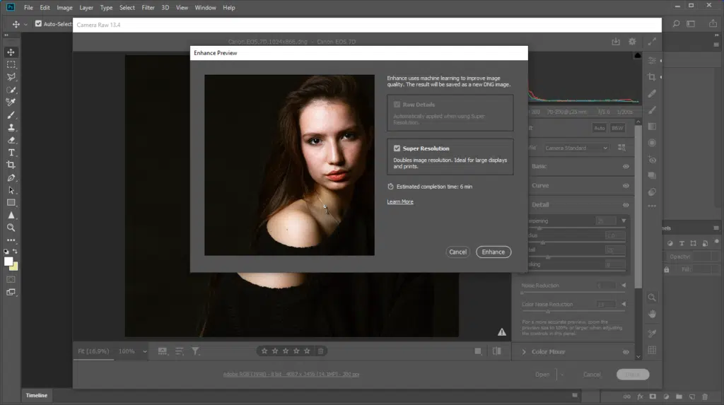 Upscaler Photoshop