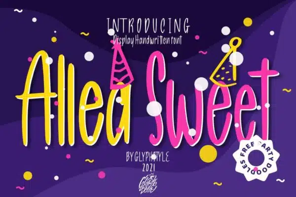 Allea Sweet Display Handwritten