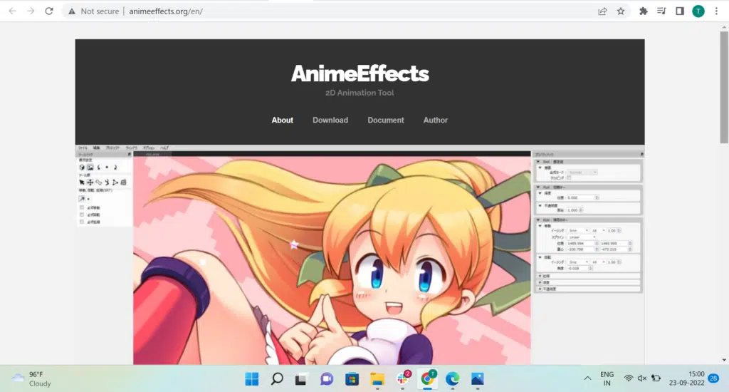 Anime affects