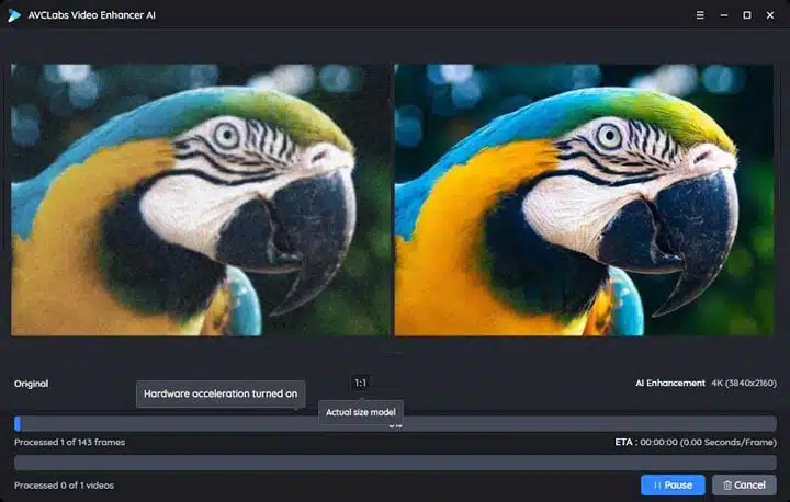 AVCLabs Video Enhancer AI - Best Video Upscaling Software