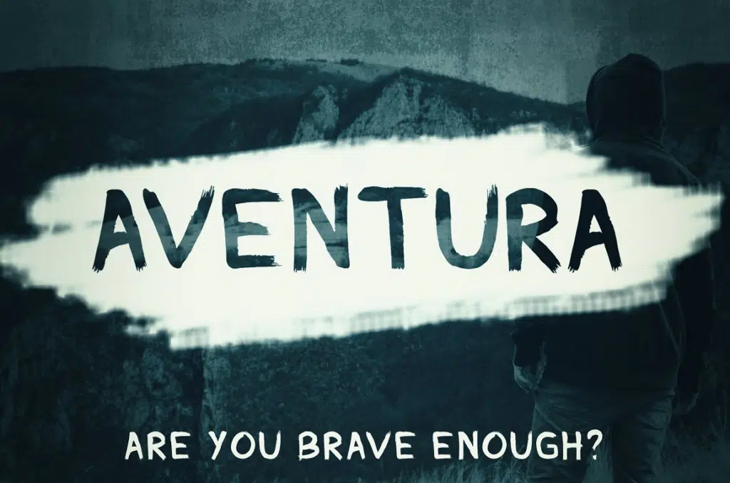 Aventura - Handmade Font
