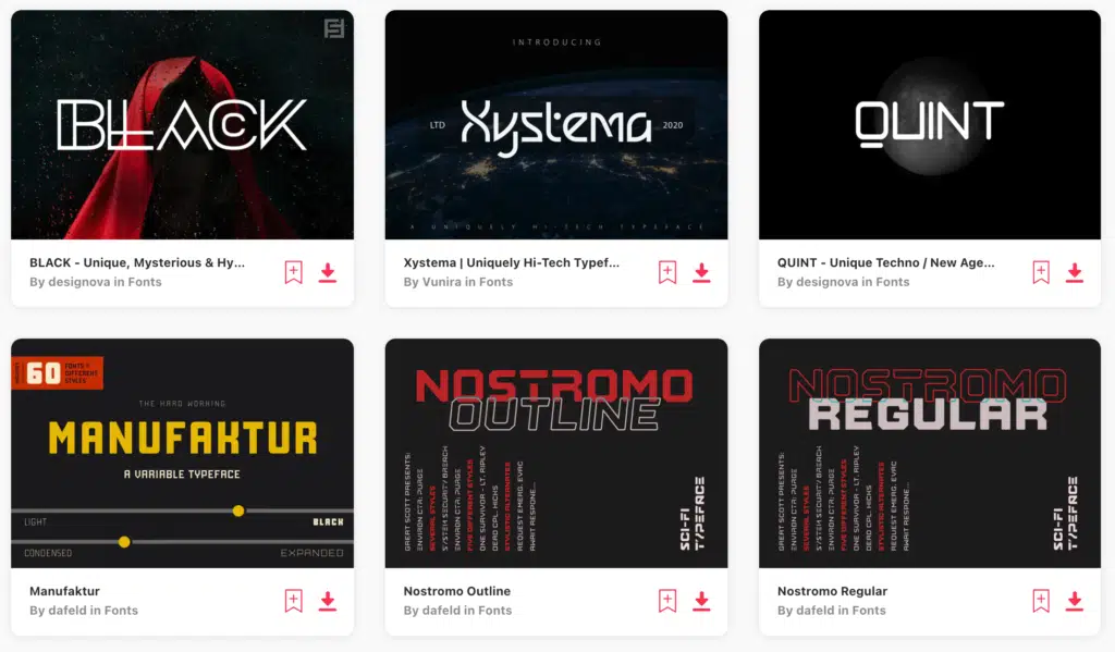 Best Space Fonts