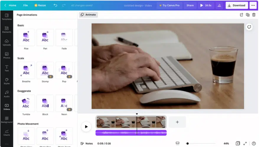 Canva Video Editing Software - Video Editing Software