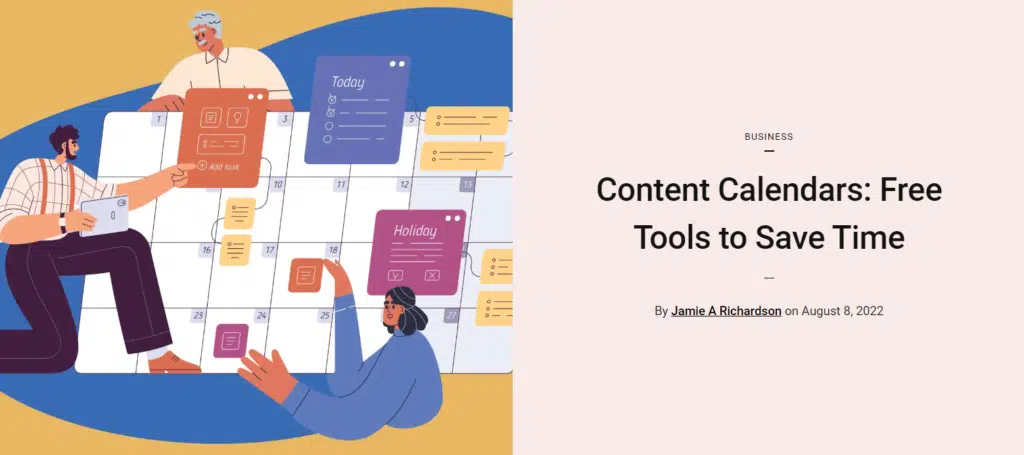 Content Calendars Ideas