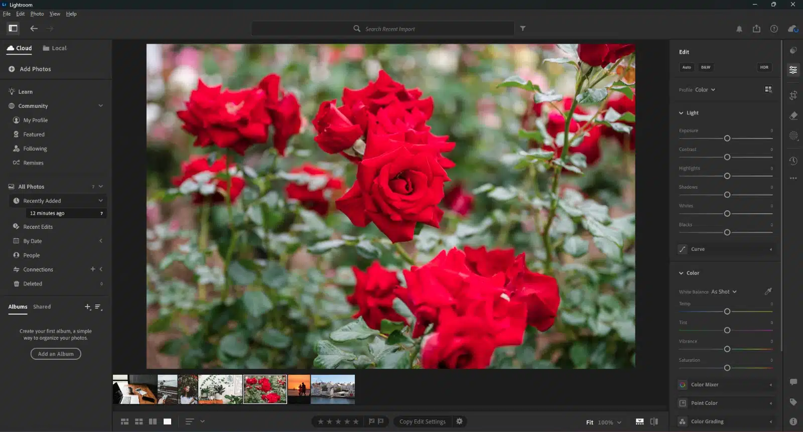 Curve Controls by Adobe Lightroom