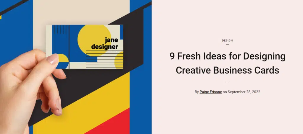 Creative Business Cards