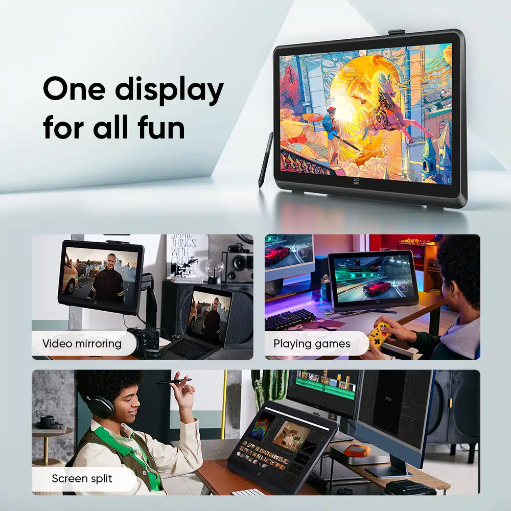 One display for all fun