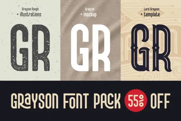 Grayson Font Pack