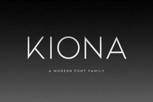 Kiona Font Family