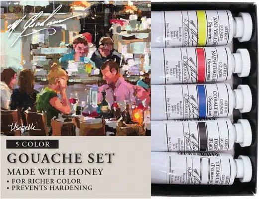 M. Graham Artists' Gouache Primary Set