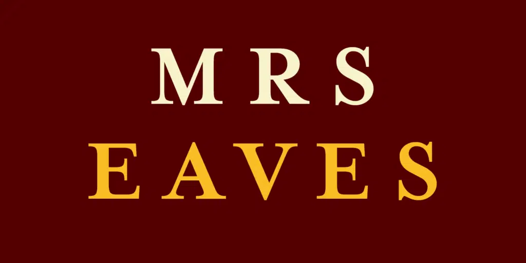 Mrs. Eaves