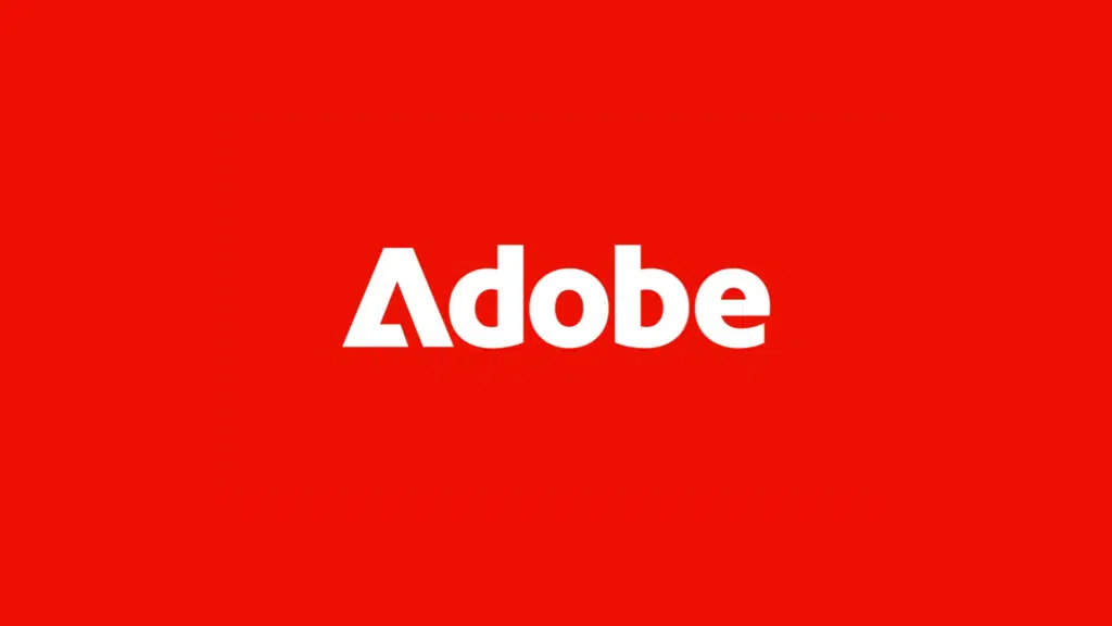 New Official Adobe Logo 2025