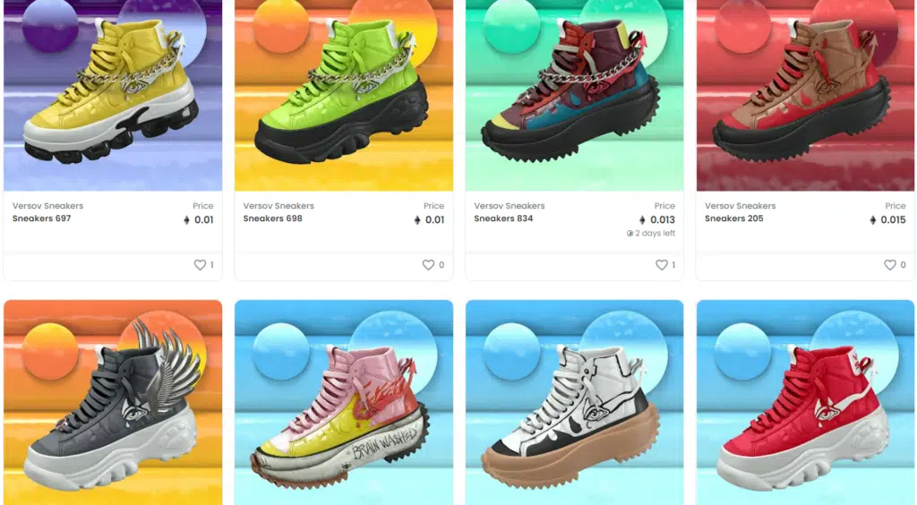 Versov NFT Sneakers online