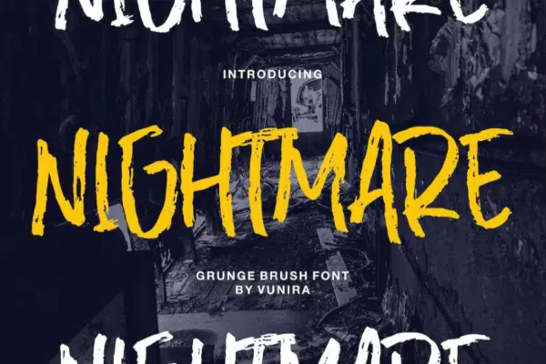 Nightmare Font