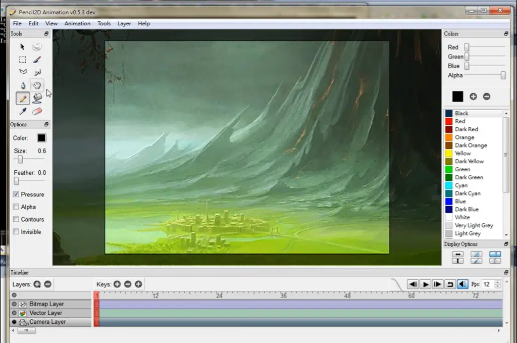 Pencil 2D — An Open Source Free Animation Software