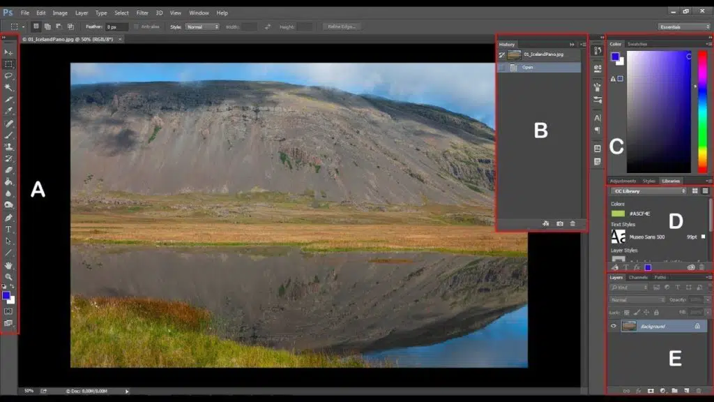 Photoshop Workspace
