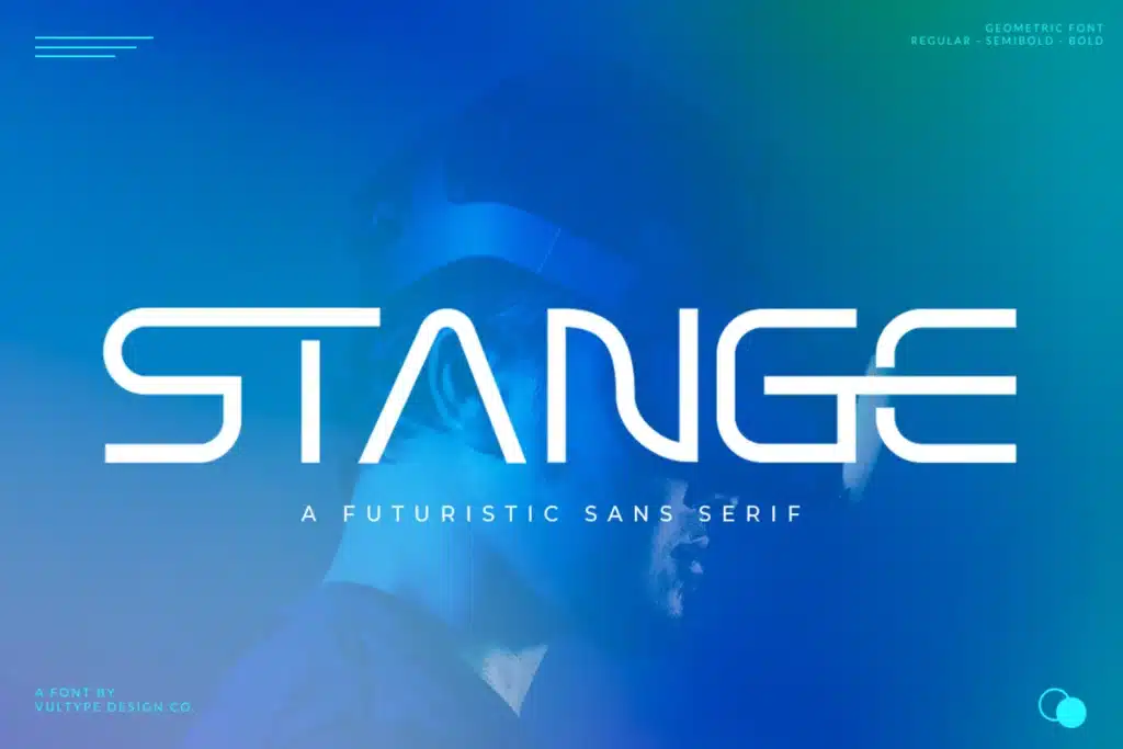 STANGE - Modern Futuristic Font