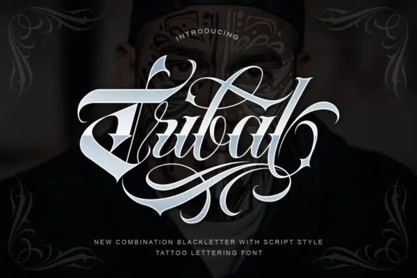 tribal font