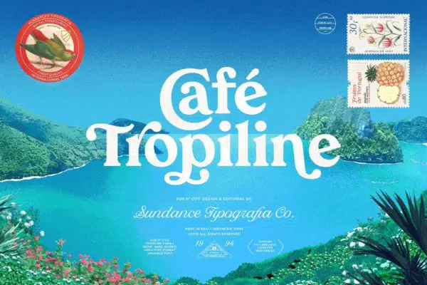 Tropiline Font Family