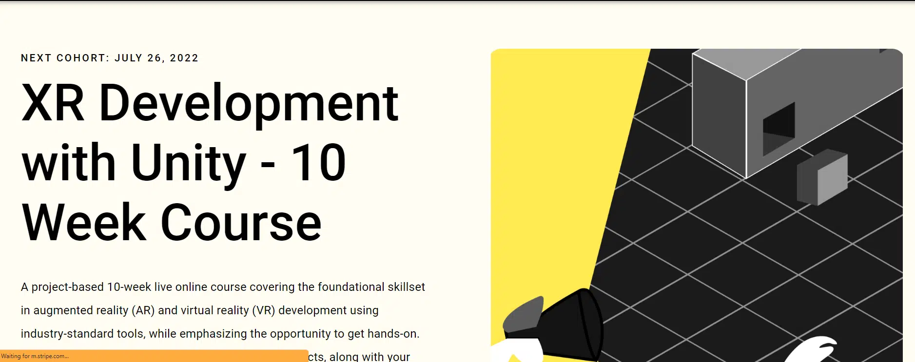 XR Development with Unity Certification