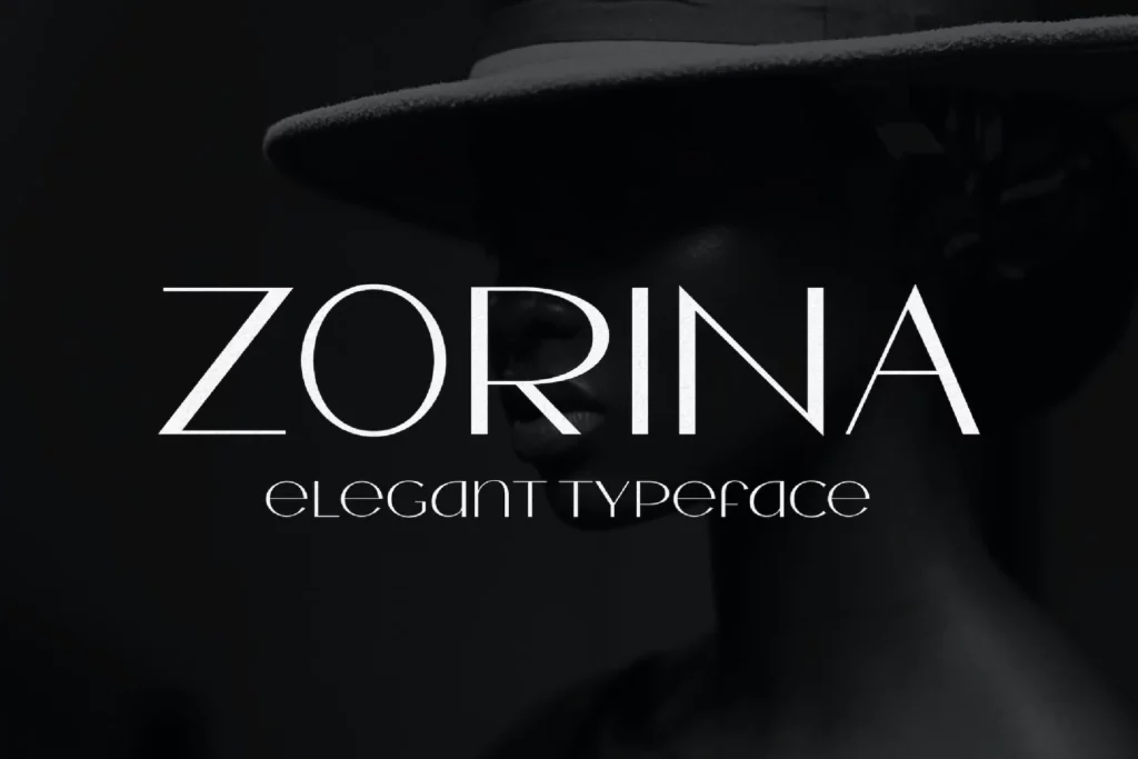 Zorina - Elegant Fashion Typeface